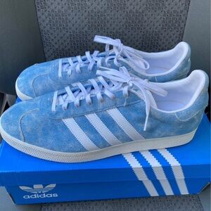 Adidas “Gazelle-Washed Blue” Sneakers